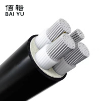 佰裕 铝芯电缆 ZC-YJLV 0.6/1KV 3*95+2*50 米