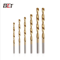 BCT 直柄镀钛高速钢麻花钻头5.0mm BDC40050 支