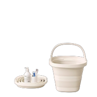 蕙如(HUIRU) 折叠水桶家用大容量学生宿舍手提桶车用户外旅行钓鱼便携塑料水桶 个