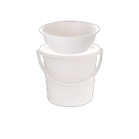 蕙如(HUIRU) 水桶家用洗衣桶脸盆套装学生宿舍洗脸盆手提带盖塑料洗澡桶 个