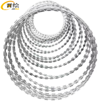 刀片刺网滚笼刀片刺绳 含卡扣 米