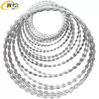 刀片刺网滚笼刀片刺绳 含卡扣 米