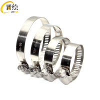 不锈钢卡箍美式喉箍 13-19 个