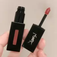 圣罗兰(YSL)天鹅绒黑管唇釉 不易掉色气质显白不挑皮 黑管唇釉5.5ml 610#冰乌龙