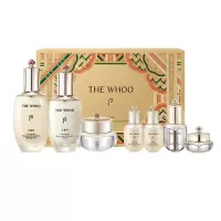 Whoo后套装盒套装护肤化妆品保湿 面部护肤套装礼盒 后天气丹pro水乳霜七件套 新版升/级