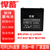 12V5AH阀控式铅酸蓄电池直流屏EPS应急UPS电瓶安防通讯6FM5-12