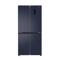 澳柯玛十字对开门冰箱风冷无双一级能效家用冰箱