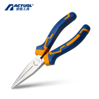 安信(ACTUAL) 扁嘴钳 6"160MM(10536) 把