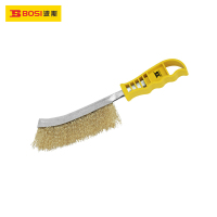 波斯(BOSI)塑柄钢丝刷(235x50mm BS502101)把