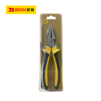 波斯(BOSI)省力钢丝钳(8"/200mm)把