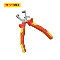 波斯(BOSI)VDE绝缘耐压剥线钳(6"/160mm)把