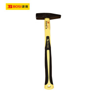 波斯(BOSI)纤维柄钳工锤(200g)把