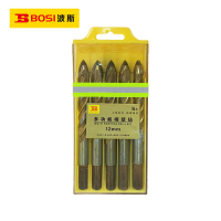 波斯(BOSI) 荧光系列多功能墙壁钻 12mm/5支 盒
