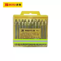 波斯(BOSI) 荧光系列陶瓷开孔器 12mm/10支 盒