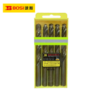 波斯(BOSI) 荧光系列直柄含钴麻花钻 12.0mm/5支 盒
