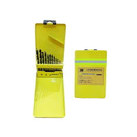 波斯(BOSI) 荧光系列直柄麻花钻头组套 13件套 套