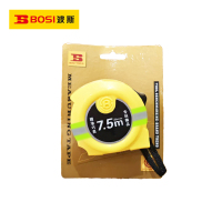 波斯(BOSI) 荧光系列钢卷尺 7.5×25mm公英制 支