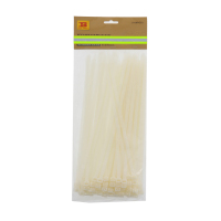 波斯(BOSI) 荧光系列自锁式尼龙扎带 (白色8×300mm) 包