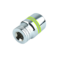 波斯(BOSI) 荧光系列12.5mm系列公制镜面短套筒 18mm 只