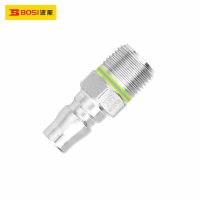 波斯(BOSI) 荧光系列气动快速接头外丝 R1/4"PM20 个