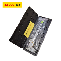 波斯(BOSI) 荧光系列高档带表卡尺 0-300mm 把