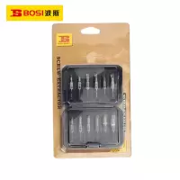 波斯(BOSI) 荧光系列机用断螺丝取出器 12件套 盒