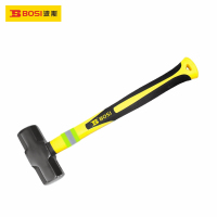 波斯(BOSI) 荧光系列纤维柄八角锤 3LB 把
