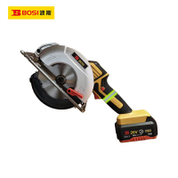 波斯(BOSI)荧光系列无刷锂电单手圆锯 20V/4.0Ah 台
