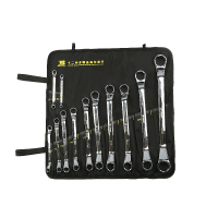 波斯(BOSI) 荧光系列精品套装梅花扳手 12件套 套