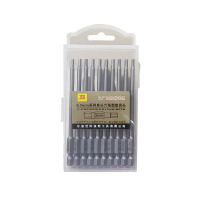 波斯(BOSI) 荧光系列6.3mm系列单头六角型旋具头 H3×100mm 10支 盒