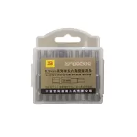 波斯(BOSI) 荧光系列6.3mm系列单头六角型旋具头 H3×50mm 10支 盒