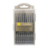 波斯(BOSI) 荧光系列6.3mm系列单头六角型旋具头 H4×100mm 10支 盒