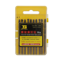 波斯(BOSI) 荧光系列精品麻花钻 4.1mm 盒
