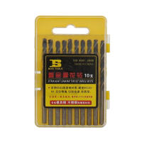 波斯(BOSI) 荧光系列精品麻花钻 4.3mm 盒