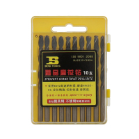 波斯(BOSI) 荧光系列精品麻花钻 6.2mm 盒