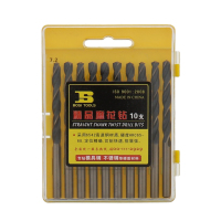 波斯(BOSI) 荧光系列精品麻花钻 7.2mm 盒