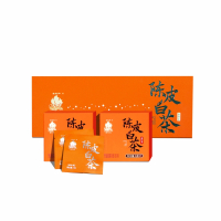 金帆牌(GOLDEN SAIL BRAND)金帆牌120克陈皮白茶礼盒