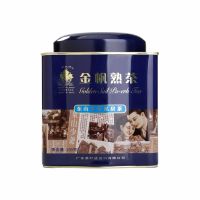 金帆牌(GOLDEN SAIL BRAND)金帆普洱熟茶 东山少爷私房茶 陈香普洱散装茶叶罐装180g