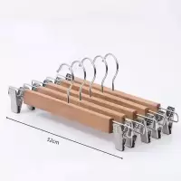 优诗提念YSTN-YJ02 实木圆钩裤架10个/组衣架(计价单位:组) 原木色