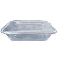 优诗提念YSTN-BXH014方形650餐盒 300套/箱(计价单位:箱)透明色