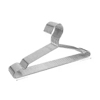 优诗提念YSTN-YJ011 不锈钢衣架10个/组(计价单位:组) 银色