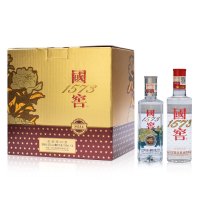 泸州老窖 国窖1573小酒 中国品味52度 国窖4瓶+品味2瓶 共100ml*6瓶