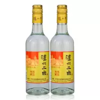泸州老窖 泸州二曲 纯粮酿造 52度浓香型白酒500ml*2瓶