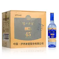 泸州老窖二曲蓝柔 45度500ml*12瓶 浓香型白酒
