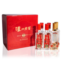 泸州老窖 C4K2礼盒(老字号特曲52度100ml*4+1952 52度100ml*2)浓香型白酒