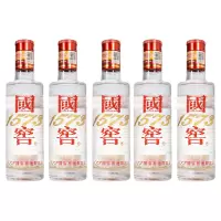 泸州老窖 国窖1573 52度100ml*5 浓香型白酒