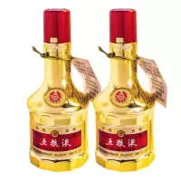 五粮液金装小酒52度50ml*2 浓香型白酒