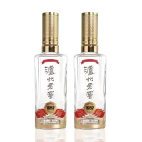 泸州老窖 1952 52度250ml*2 光瓶版 浓香型白酒