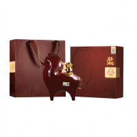 泸州老窖马年生肖酒小马驹52度520ml 浓香型白酒礼盒