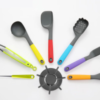 摩飞锅铲套具七件套多功能锅铲耐高温硅胶厨具套装配件MR1032